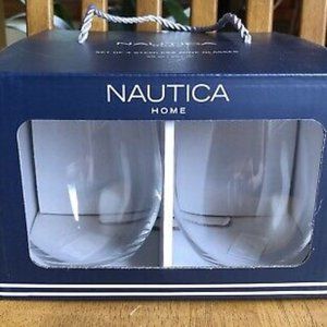 Nautica 20oz Stemless Wine Glasses ( Set of 4)